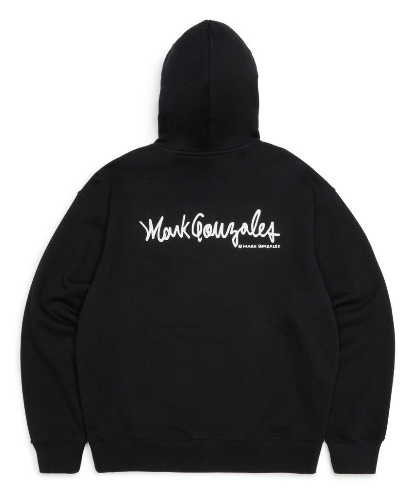 Angel Wappen Sweat Hoodie - Black