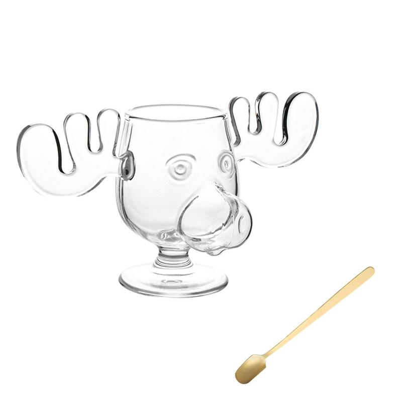 Weihnachtsferien Filmbecher Glas Wellenförmiger Doppelwandiger Glasbecher Keramik Kaffeetassen Tassen Keramik Kaffeetassen Einzeln