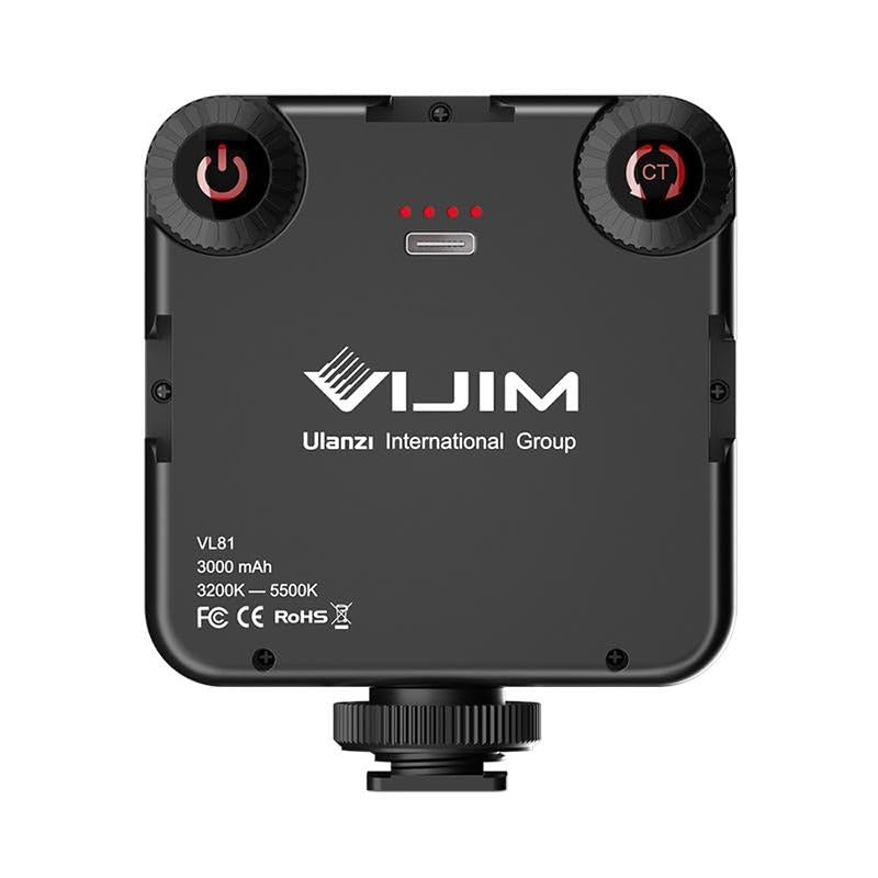 VIJIM VL81 Pocket-Sized 3000mAh Lithium Battery LED Video Studio Light