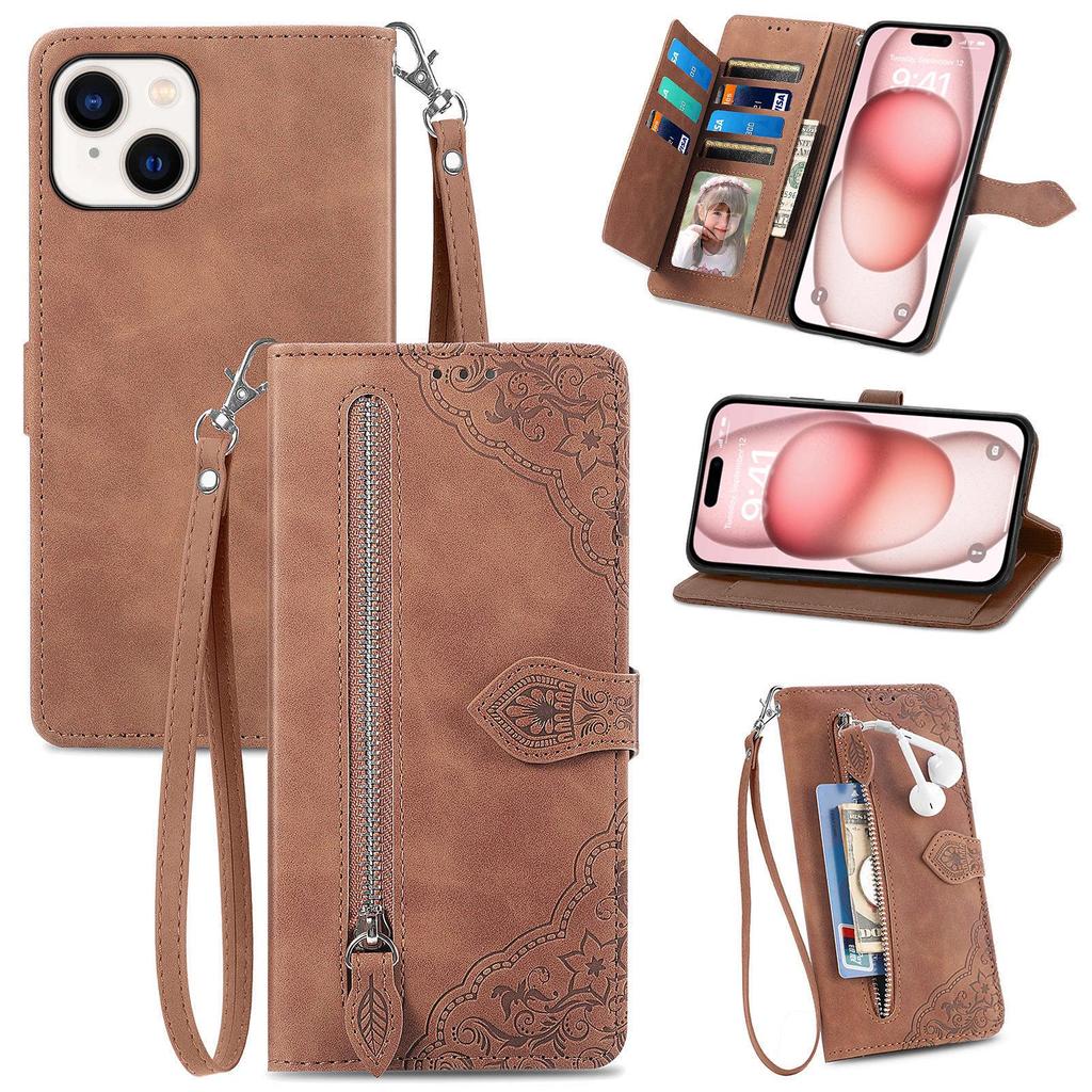 Universal Leather Flip Case for Apple 17, Samsung, Google 9 Pro
