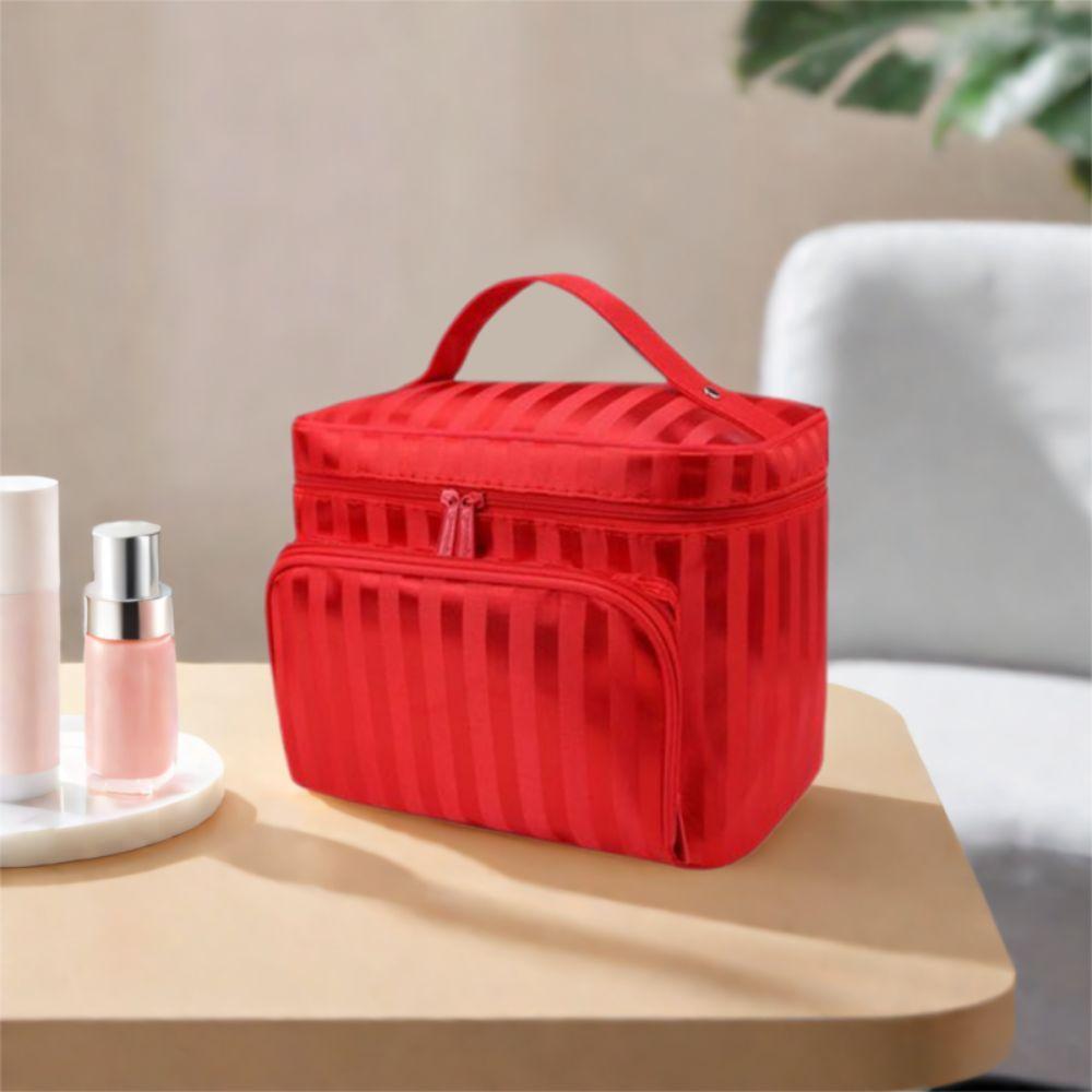 Waterproof Makeup Bag Hand-held Travel Organizer Fashionable Toiletry Bag  for Home