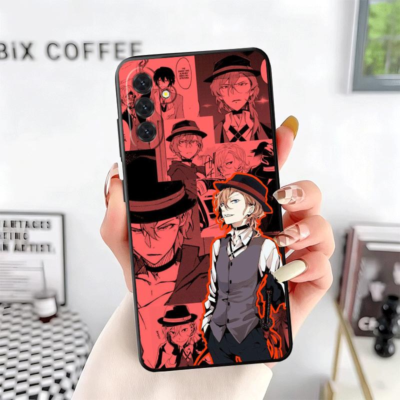 

Bungo Stray Dogs Manga Soft Phone Case for Samsung A17 A37 A57 A16 A26 A36 A56 A15 A25 A35 A55 A14 A24 A34 A54 A13 A23 A33 A53 A Samsung A54