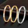 Stylish Cross-border Titanium Steel Honeycomb Buckle Bracelet - Versatile High-end Fashion