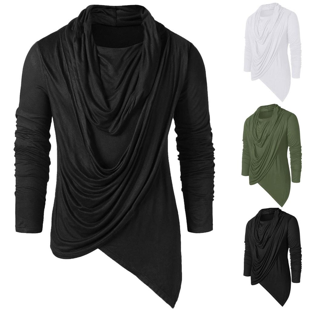 Topuri în stil punk, cu mâneci lungi, la modă pentru bărbați