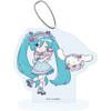 Hatsune Miku X Cinnamoroll 30 [GraffArt Illustration] Acrylic Stand Keychain - Graffiti Style Design - Original A3 Series - Stand/Keychain (Main Body