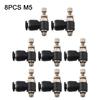 For Air And Water Pneumatic Fittings For Air Control Brass Construction Industrial Plastics Multi Thread Sizes