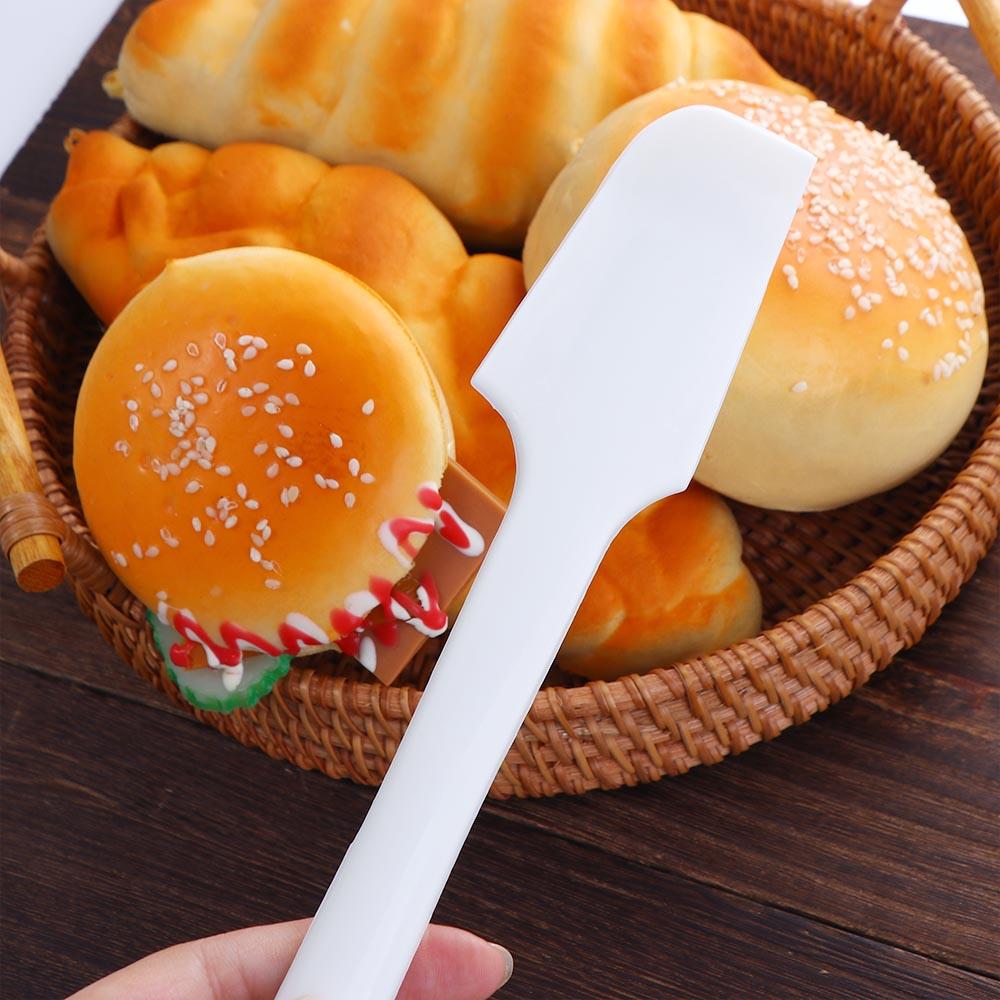 Silicone Elbow Butter Cream Stirring Bean Paste Bending Bakeware Spatula Pastry Tool Scraper