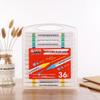 Double-Ended Acrylic Markers: Soft & Hard Tips, 12/18/24/36/48 Colors for Student Art & Hand-Drawings