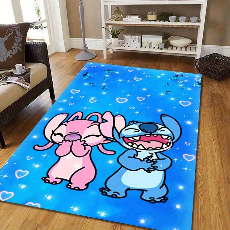 1pc Stitch Pattern Area Rug Soft Flannel Floor Mat for Living Room,Office,Bedroom and Carpet,Sofa Coffee Table Floor Mat