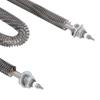 Finned Heating Element W Type 3500W M18 X 25 Stainless Steel Electric Heat Tube for for Ovens Baking Air Conditioning AC 380V