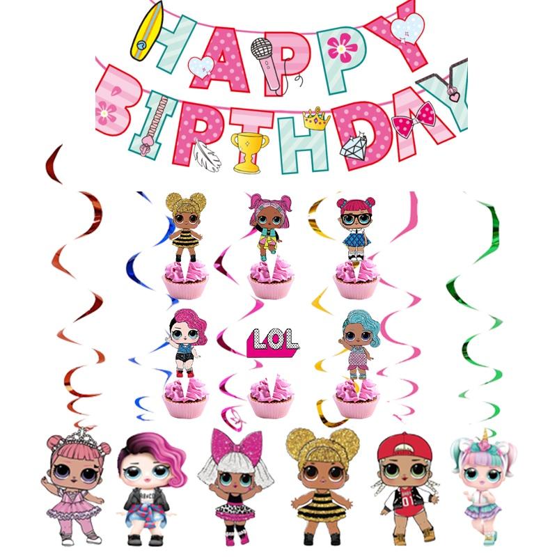 High-quality Lol Surprise Doll Hanging Swirls Perfect For Indoors And Outdoors