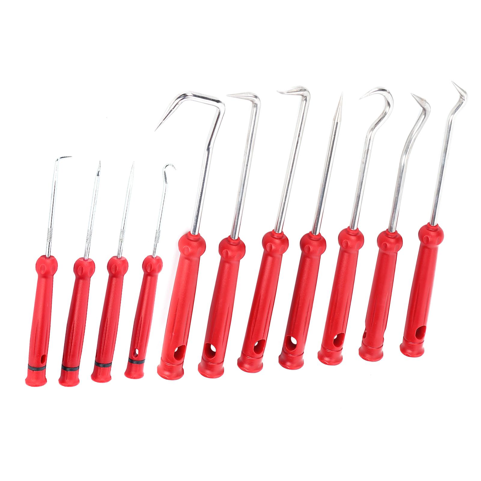 

Набор из 11 крючков для сальников, уплотнительных колец, прокладок, съемник, пики, ручные инструменты для автомобиля