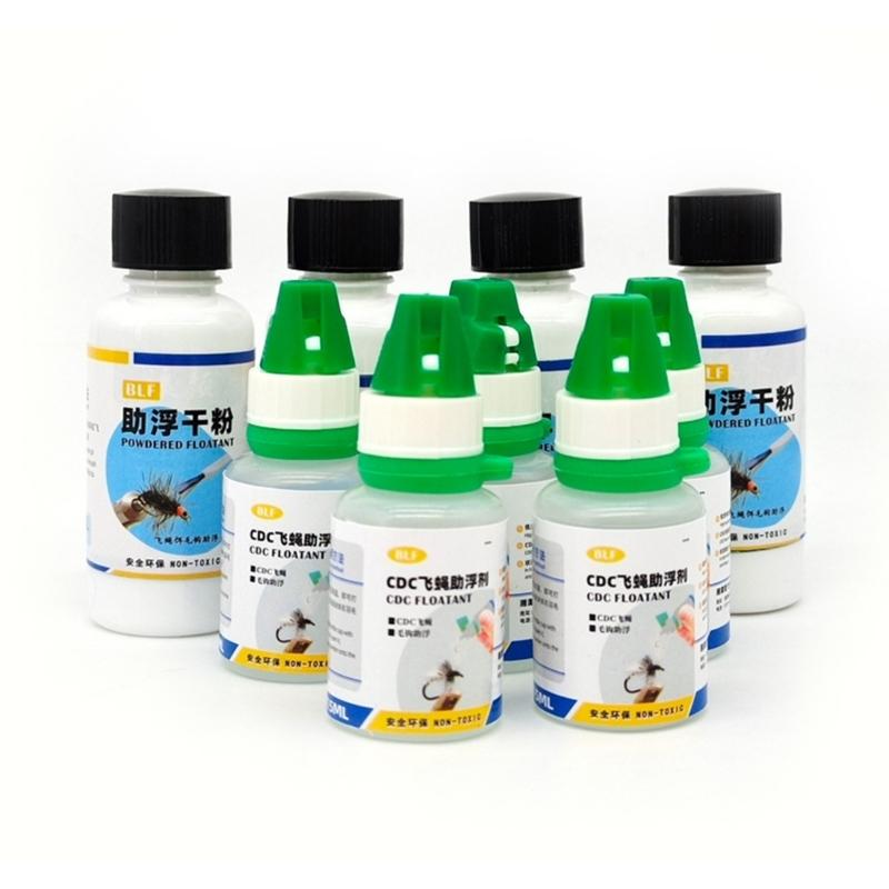 Fishing Baits Powder Long Lasting Dry Fly Powder Floating Aid Fly Fishing Floatant Tying Powder Increase Floating Effect