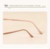 2025 Women's High-Definition Anti-Blue Light Metal Polygon Reading Glasses - Trendy, Youthful Look