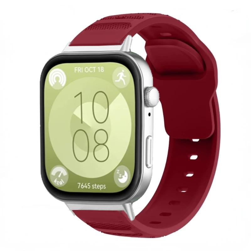 Silicone Strap For Huawei Watch Fit 3 Smartwatch Soft Breathable Bracelet Wristband for Huawei Watch Fit 3 Replacement Correa