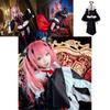 Elegancki Seraph Of The End Krul Tepes Strój Kostium Cosplay Wampir Sukienka W Czerni