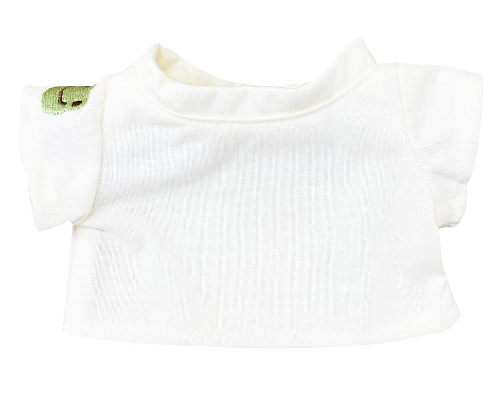 Pickles the Frog Plush Costume Dress-Up T-Shirt with Sequins and Hearts for Bean Dolls (PZ43958-51)