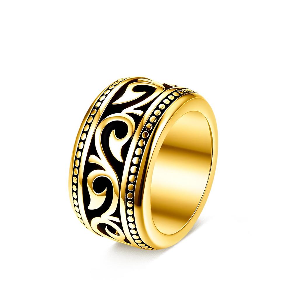 Nuevo Conjunto de Anillos Retro de Acero Inoxidable - Joyería Personalizada