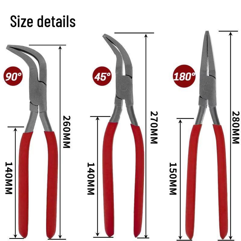 Jun Ding Ying 180-Degree Portable Sheet Metal Pliers