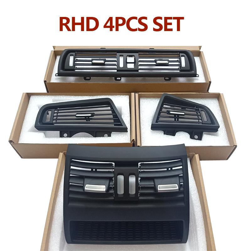 LHD RHD Original Black Front Rear Air Conditioner AC Vent Grille Panel Replacement For BMW F10 F11 F18 520i 523i 525i 528i 535i