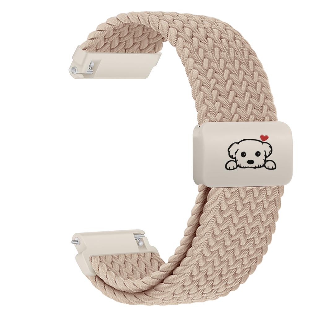 18 20 22mm Watch Straps for Amazfit Bip 6 5 Active 2 GTR/GTS 4/3 Magnetic Braided Bracelet Galaxy Watch 7/FE/5/6/4 Classic Band