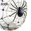 Exquisite Holiday Gifts for Friends Halloween 3D Embossed Glass, Pumpkin Ghost Spider Web Painted Tumbler, Stylish Party Drinkware Accessories
