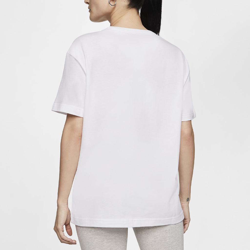 Nike Sportswear Heart Sunglasses Pocket Short Sleeve T-Shirt Women Tops White CU9700-100
