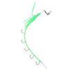 350mm Simulation Octopus Squid Swivels String Hooks with Steel Wire 360 Degrees  Rotating Artificial Fish