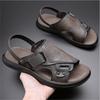 Heren Leren Sandalen Zomer Klassieke Herenschoenen Slippers Zachte Sandalen Heren Romeinse Comfortabele Buiten Wandelschoenen