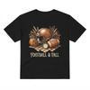 Vintage Football Helmet And Fall Autumn Harvest T-shirt For Men Women