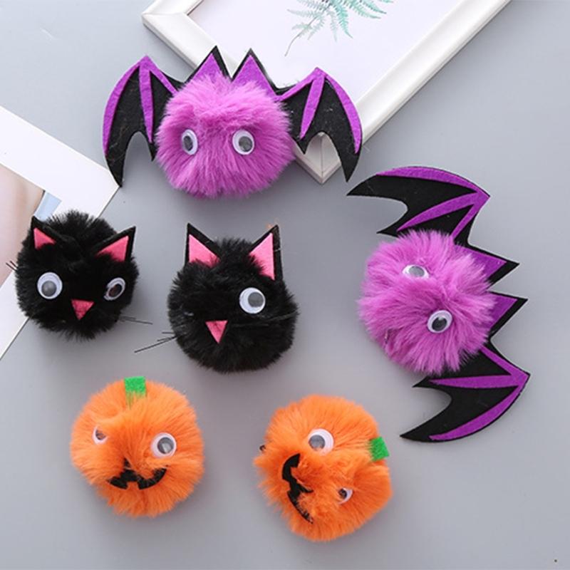 Versatile Halloween Cosplay 3D Pumpkin Bat Headband Women's Headpieces Decoration Hair Accessory Comfortable Wear