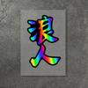 1PC Ronin  Waterproof Vinyl Stickers, Self-adhesive DIY Decals for Motorcycle Fuel Tank, Front Fairing, Fender & Car Window