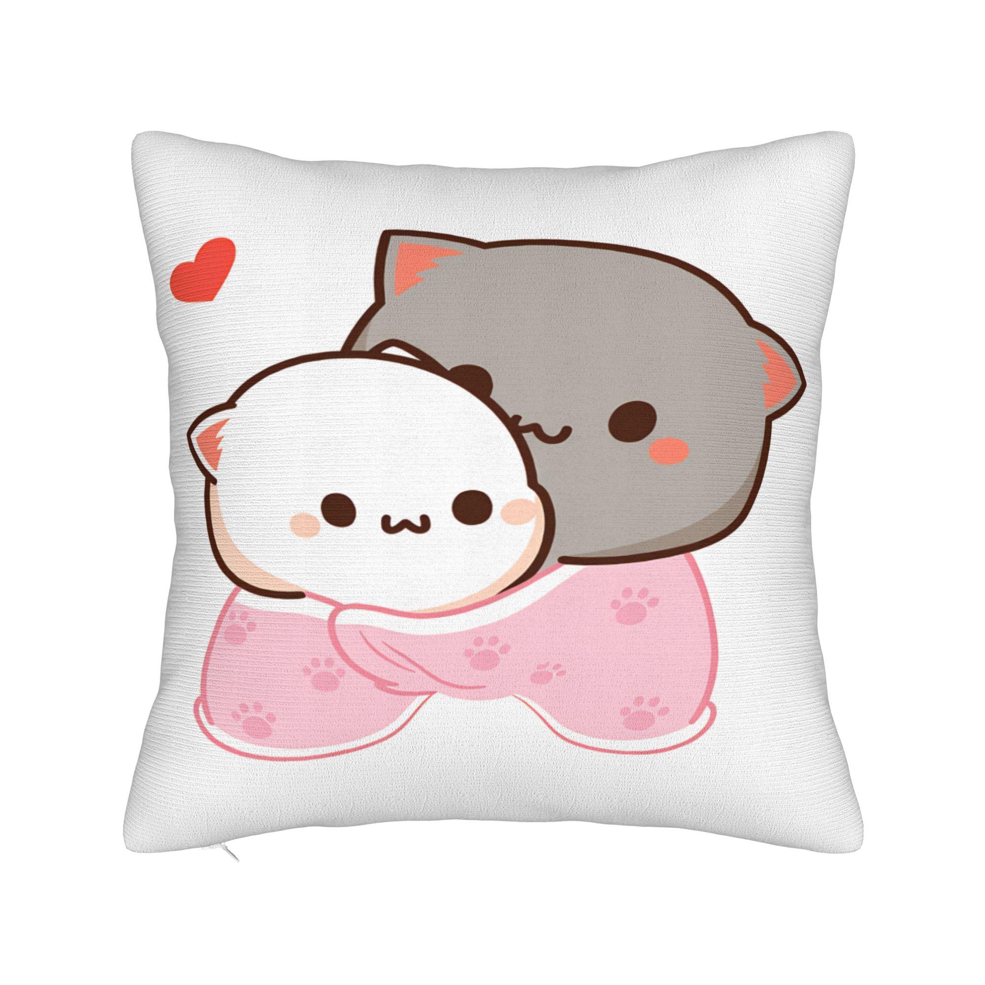 Dudu Bubu Наволочка Графическая Наволочка для Подушки Забавная Наволочка для Дивана Спальни Домашний Декор 12x12Inch