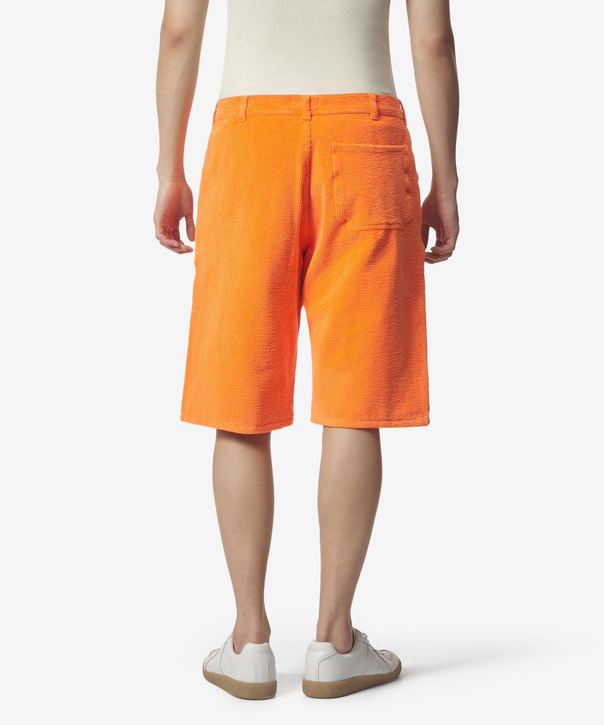 Ialel Corduroy Denim Shorts - Orange / Erl06P010Orange
