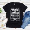 Smooth As Tennessee Whiskey Sweet As Strawberry Wine Shirt Country Music T-Shirt Day Drinking T Shirt Vintage Graphic Tees