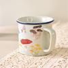 Creative Mushroom Ceramic Mug Ins Style Home Office Cup Cute Gift for Women High Value
