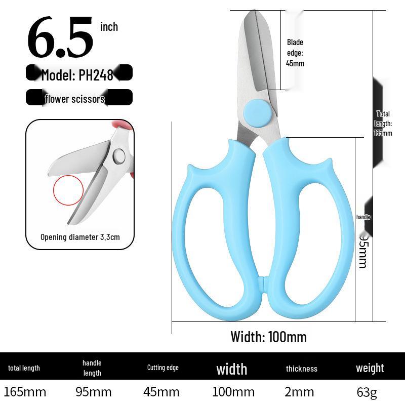 Stainless Steel Floral Pruning Shears - Garden & Florist Tool