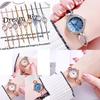 Gadi Luxury Alloy Womens Quartz Watch With Rhinestone Decor For Casual Fashion
