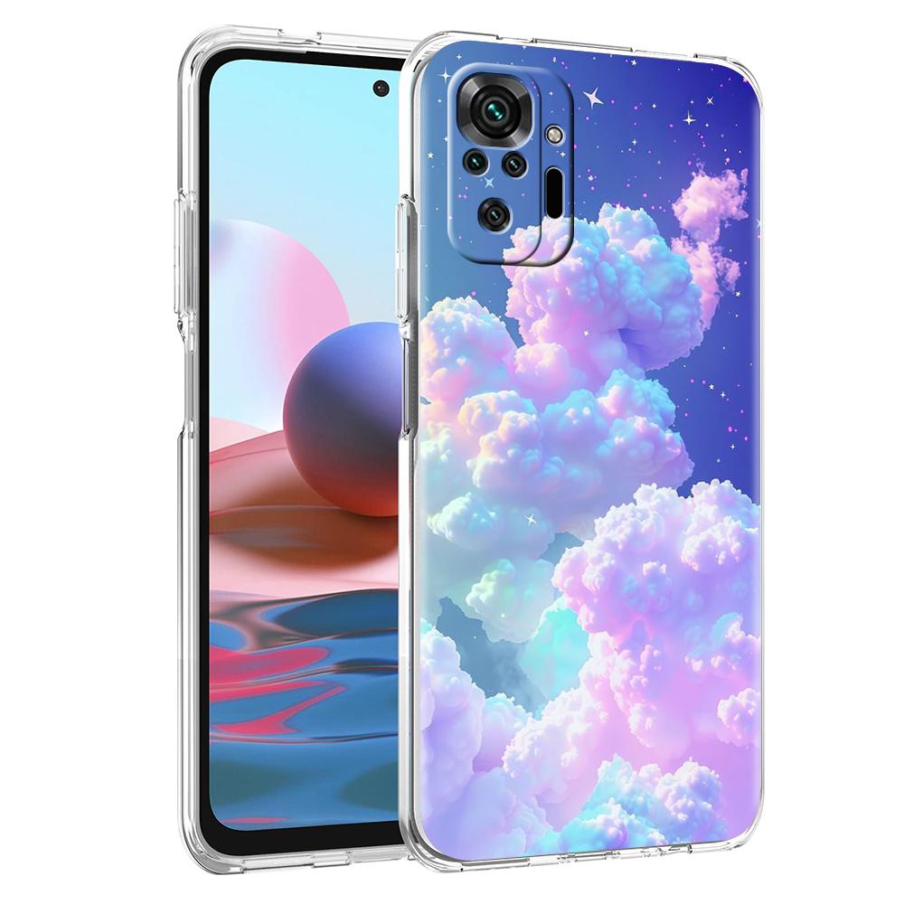 Floating Liquid Candy Mural Phone Case For Xiaomi Redmi Note 14 13 12 5G 9S 9 10 11 Pro Plus 4G 9T 14C 13C 12C 10C 9C 9A Cover