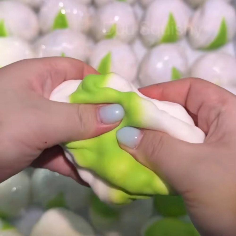 Shapable Crunchy Squeeze Non-bounce Blocks Filled Squishy Creative Pistachio Squishy Student Prize