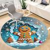 1PC Gingerbread Man Chair Carpet for Office, Indoor Non-Slip Washable  Carpet, Soft Comfortable Mat For Office Room yy250930075