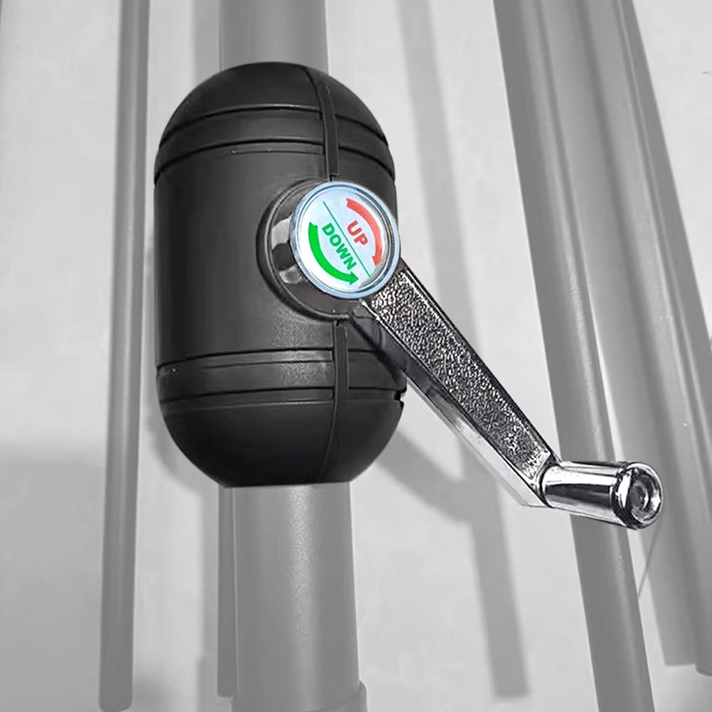 Reservedeler til utendørs parasoll, parasollshaker, sveivhåndtak, sveivhåndtak til terrasseparasoll, erstatning for parasolldeler