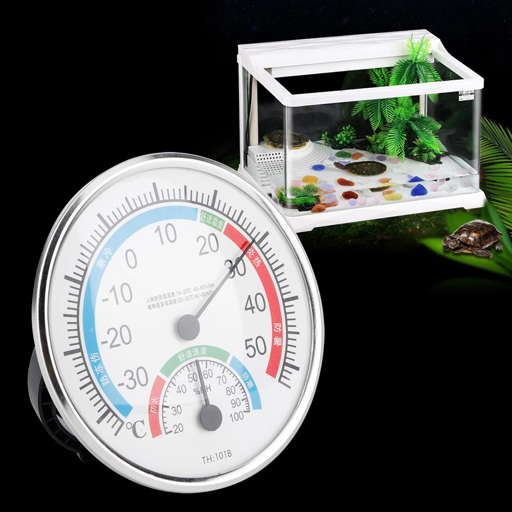 2 IN 1 Indoor High Precision Hygrometer Thermometer Psychrometer Desk Type Hanging