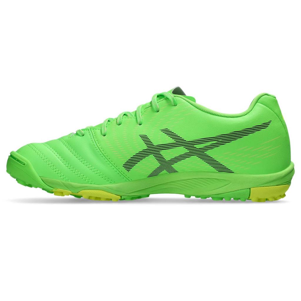 ASICS DS LIGHT JR GS TF Soccer Shoes Size 300 Size 2E (1104A053), Unisex, (Green Gecko/Black), 24.0 cm,