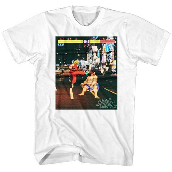 Street Fighter Video Game Ken Masters & E Honda Street Fight Men s T Shirt  Unisex T-Shirt S