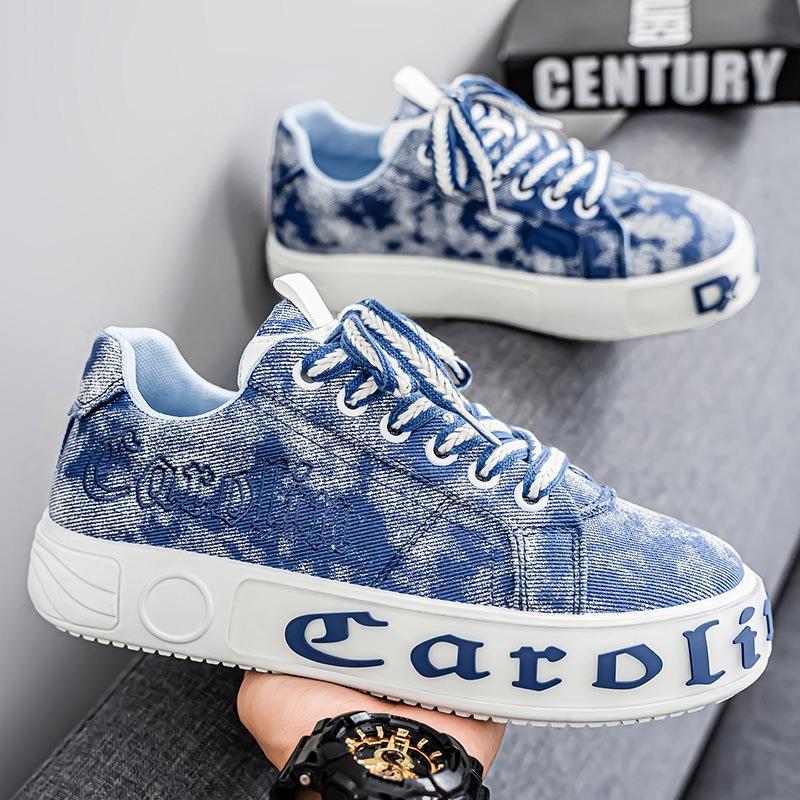 Fashion High Quality Outdoor Men's Sneakers Fashion Board Shoes for Men Casual Breathable Mesh Light Anti-slip Shoes Zapatos De Hombre