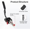 Alüminyum Yarış Hidrolik El Freni Drift E-Fren Kolu Park Acil Fren Vites Drift Yarışı ve Ralli Araçları İçin Siyah