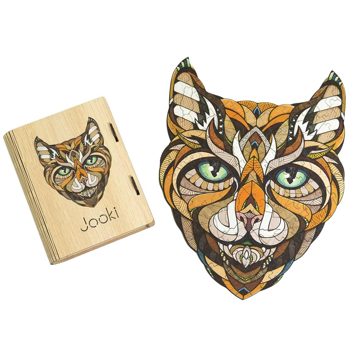 

Пазли дерев яні Jooki екологічні пазли з індивідуальною формою деталей та окантовкою. 32x28