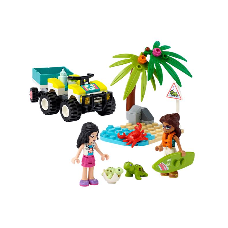 New “Best Friends” Series Pet Clinic: Turtle Rescue Vehicle—Building Blocks Toy for Girls