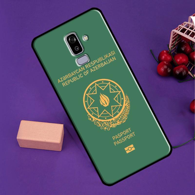 Azerbaijan Flag Coat of Arms For Samsung Galaxy M35 M55 M15 M56 M36 M16 M31 M11 M13 M53 M12 M32 M52 M14 M34 M54 M06 Case